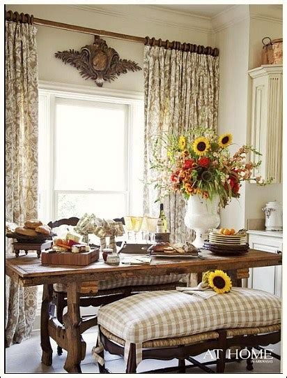 Although relatively loosely defined as a style, the and whether you live in a modern loft, an old victorian farmhouse, or a suburban home, the comfortable homey feel of french country decor is sure to make guests and family feel welcome. French Country Decorating Ideas!