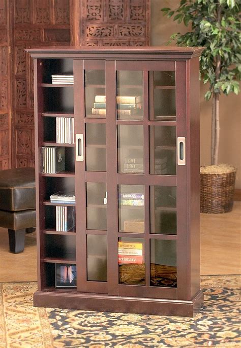 20 Tall Bookcase With Glass Doors And Drawers