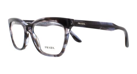 Prada Eyeglasses Pr24sv Ueq1o1 Striped Violet 53mm