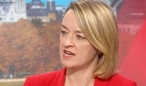 Bbc News Laura Kuenssberg Reveals Two Big Things That Made