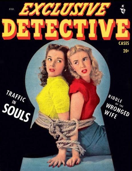 Exclusive Detective February Pulp Fiction Detective Damsels In Peril