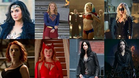 DC Vs Marvel Gal Gadot Wonder Woman Melissa Benoist Supergirl