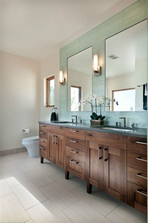 Choose hardware that's equally minimal to keep the. 26 Bathroom Vanity Ideas | Decoholic