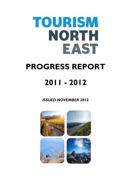Download Progress Report Tourism North East