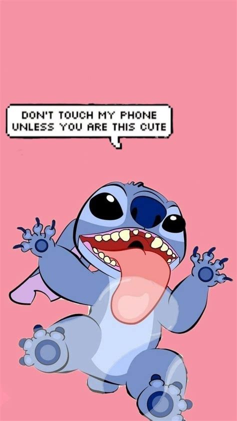 Don T Touch My Phone Stitch Communauté MCMS