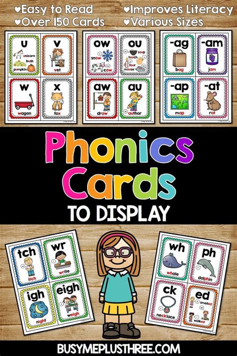 Phonics Posters And Cards Phonograms Blends Digraphs Printable And