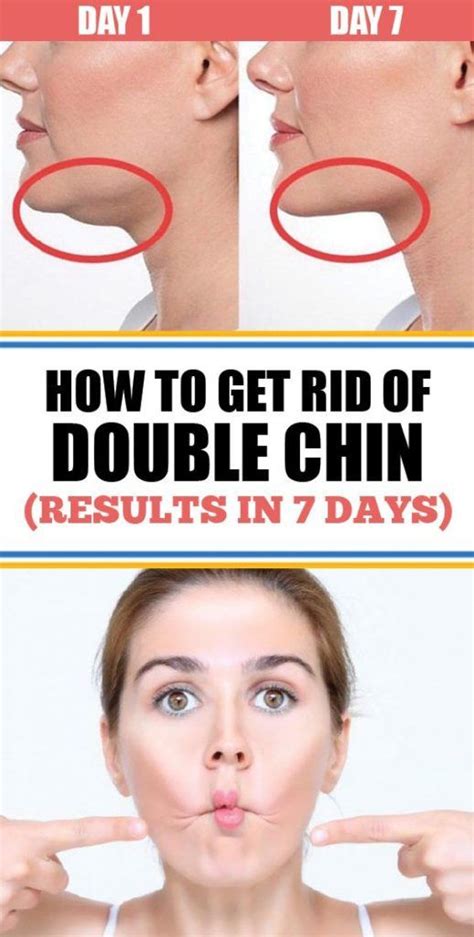 how to get rid of double chin results in 7 days chin exercises double chin exercises