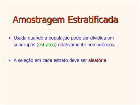 O Que é Amostragem Sistemática
