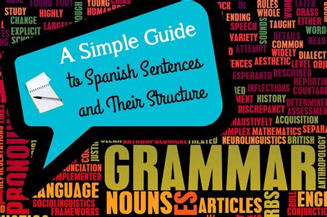 A Simple Guide To Spanish Sentences And Their Structure