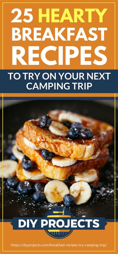 Hearty Breakfast Recipes To Try On Your Next Camping Trip