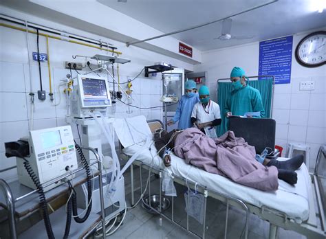 The Hospital Is Equipped With 18 Bed Cardiac Care Unit With Facility Of