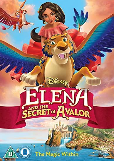 Elena And The Secret Of Avalor Dvd Uk Aimee Carrero Ariel