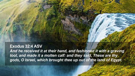 Exodus 32 4 ASV Desktop Wallpaper And He Received It At Their Hand