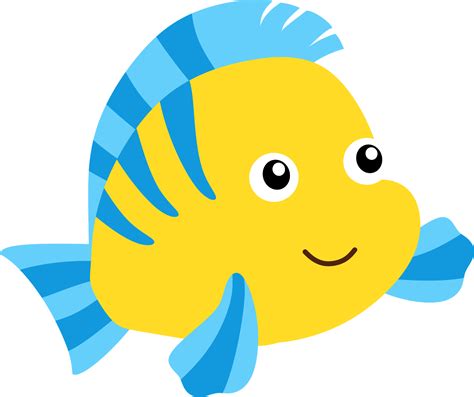 Under The Sea Personagens Pequena Sereia Cute Clipart Full Size