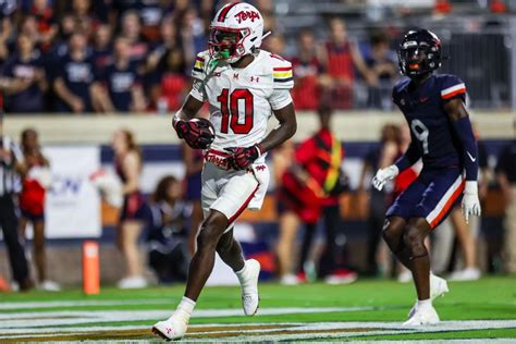 Mm Maryland Football Wide Receiver Tai Felton Named To Biletnikoff Award Watch List