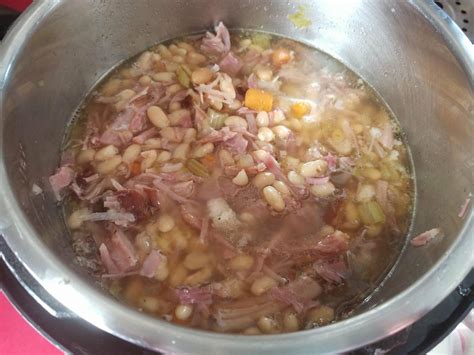 Instant Pot Northern Bean And Ham Soup Jos Country Junction