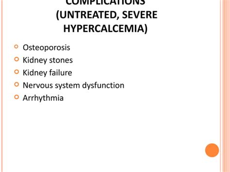 Hypercalcaemia