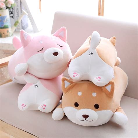 36cm Cute Fat Shiba Inu Dog Plush Toy Stuffed Soft Kawaii