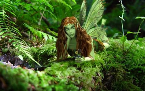 Magical Fairy Fairy Leaves Fantasy Magical Green Grass Hd