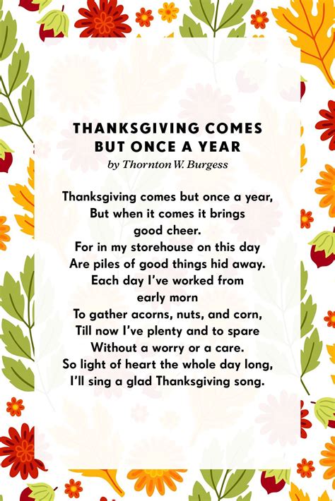 Share These Thanksgiving Poems Or Sayings Around Your Holiday Table
