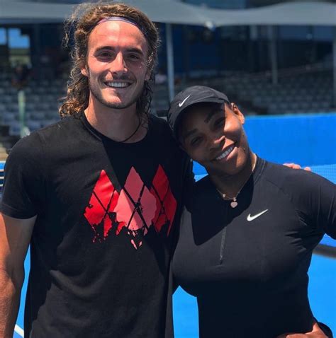 Born 12 august 1998) is a greek professional tennis player. Stefanos Tsitsipas and Serena Williams | Serena williams ...