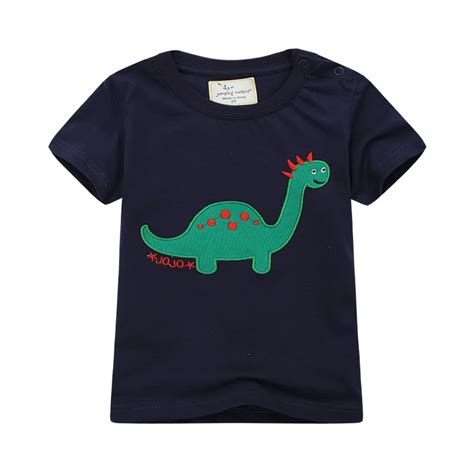 2018 Brand Boys T Shirt Boys Dinosaur Shirts Cute Clothes Designer