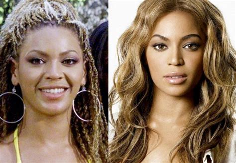 Beyonce Before And Now Celebrity Change Look Celebrities Beyonce