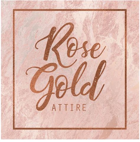 Rose Gold Attire