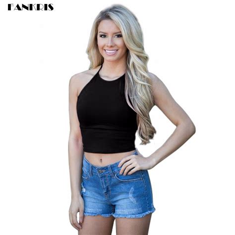Fankris Sleeveless Camisole Fashion Casual Solid Color Vest Women Best Selling Wild Tight