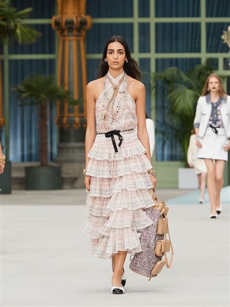 Chanel Cruise 2020 Look 68 Fashion Chanel Cruise Dresses