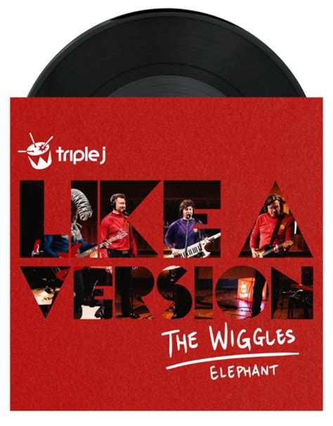 Triple J Like A Version Elephant By The Wiggles 7” Single Vinyl