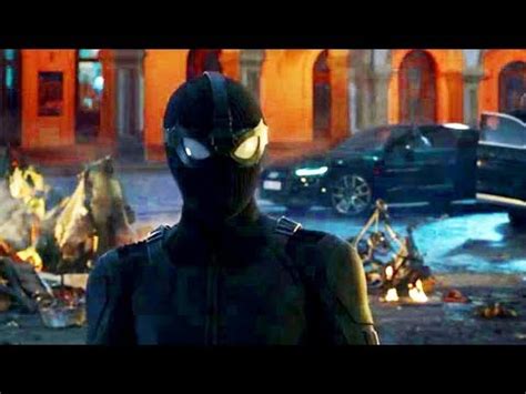 スパイダーマンが黒のスーツ 新たなるステージへ映画スパイダーマンファーフロムホーム特報 YouTube