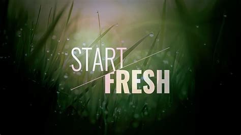 Start Fresh Lessons Series Download Youth Ministry