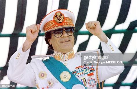 Muammar Gaddafi Photos Photos And Premium High Res Pictures Getty Images