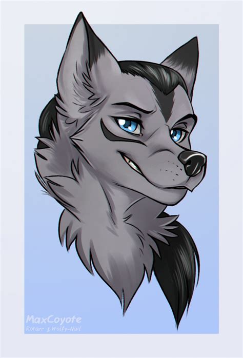 [t] Headshot By Rotarr And Wolfy Nail — Weasyl