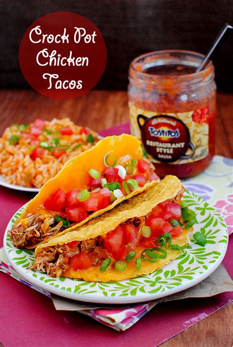 I've found i can even make them in just 30 minutes when i use the instant pot. Crock Pot Chicken Tacos with Mexican Rice - Iowa Girl Eats