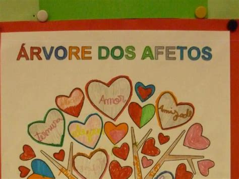 árvore Dos Afetos Para Imprimir