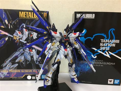 全新 行版 BANDAI METAL BUILD STRIKE FREEDOM GUNDAM 突擊自由高達 soul blue Gundam
