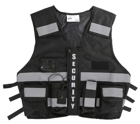 The Ultimate Security Vest Multiple Storage Pockets Expandable Black