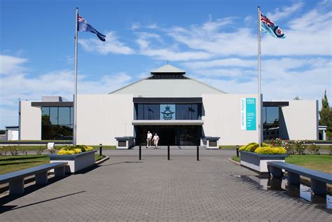 Entrance To The Royal New Zealand Air Force Museum Christchurch New