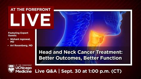 Head And Neck Cancer Treatment Better Outcomes Better Function Youtube