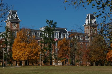 Old Main University Of Arkansas University Of Arkansas Arkansas