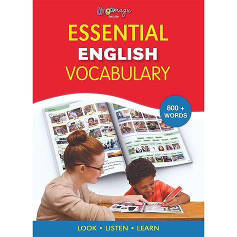 Essential English Vocabulary Book Word By Word Lingomagic Rainbow