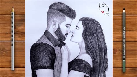 how to draw romantic couple step by step couple pencil sketch drawing the crazy sketcher