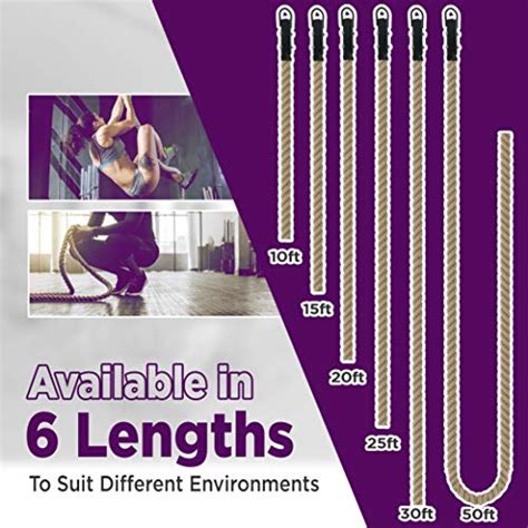 Logest Climbing Rope Indoor And Outdoor Workout Rope 15 Diameter