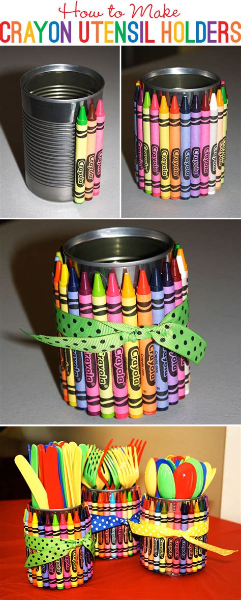 Maybe you would like to learn more about one of these? DIY Crayon Utensil Holder Pictures, Photos, and Images for ...