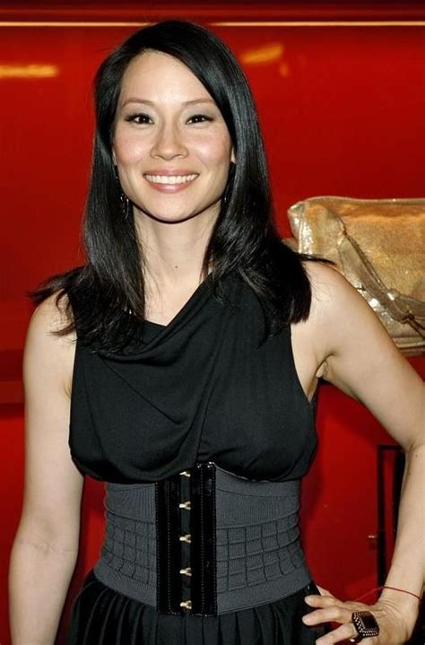 Lucy Liu At The Opening Of The Yves Saint Laurent Store In Paris