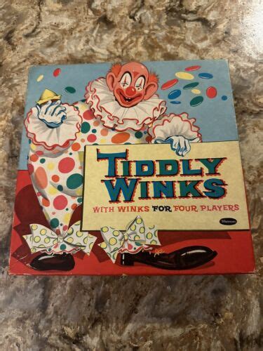 Vintage Tiddly Winks Game 1958 Whitman Publishing Company Ebay