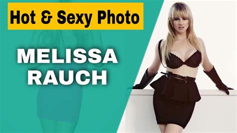 Melissa Rauch Hot Photos That Are Completely Different From Her The Big Bang Theory Character