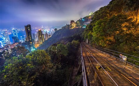 The hong kong dollar banknotes are therefore fully backed by us dollars held by the exchange fund. Hong Kong hills at night, China - HD wallpaper download ...